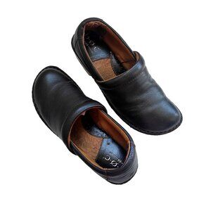 Born BOC Peggy Clogs, Black, Size 8/39